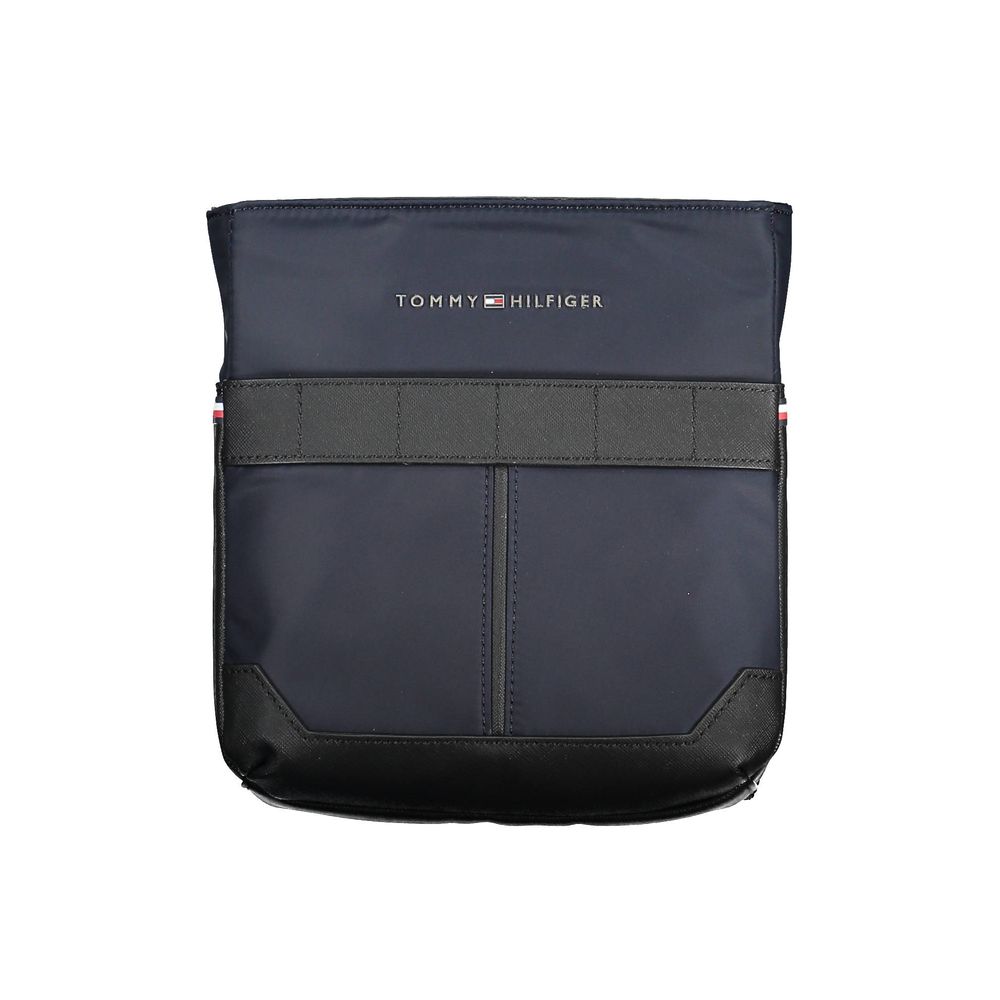 Tommy Hilfiger Blue Polyurethane Men's Shoulder Bag Main image