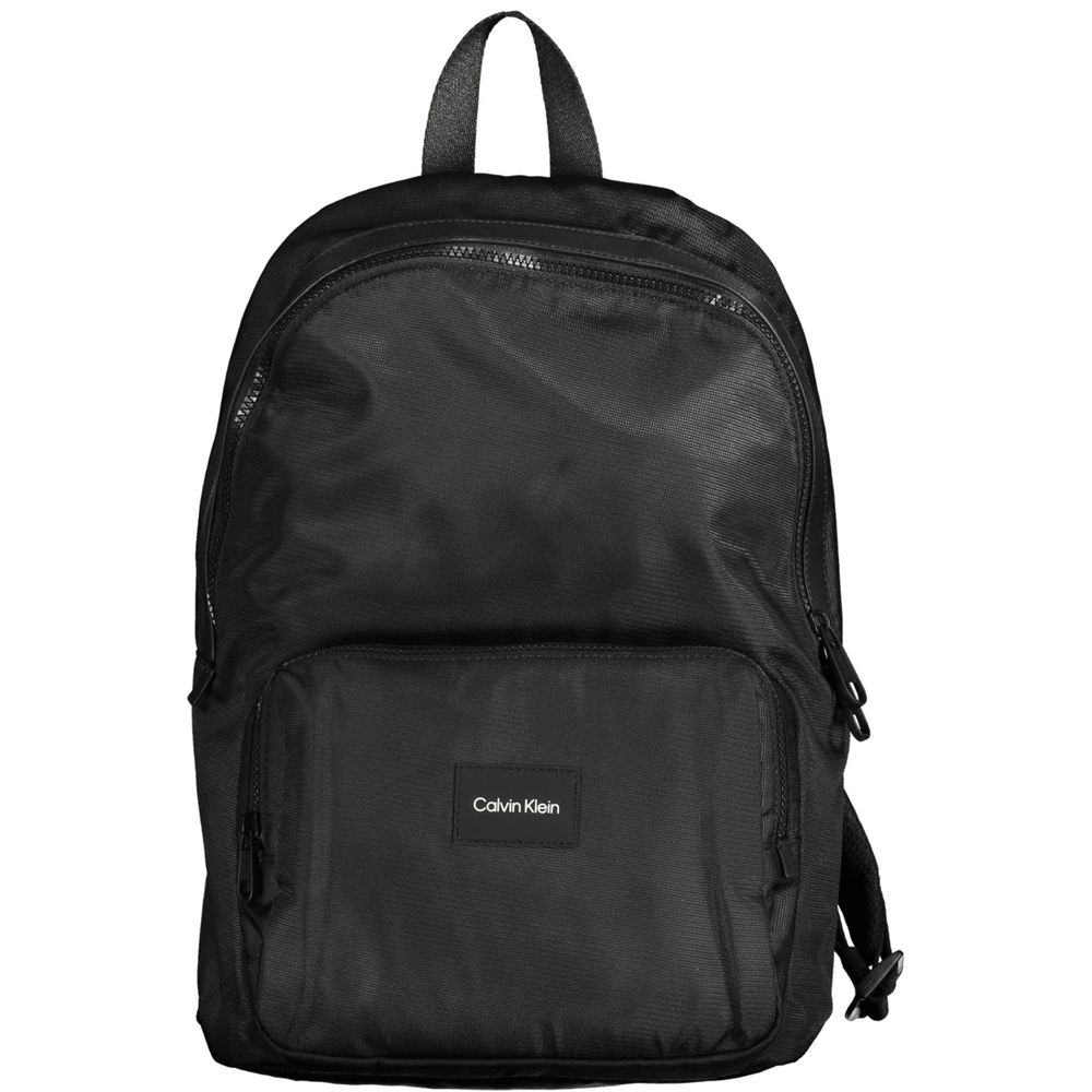 Calvin Klein Black Polyester Men's Backpack Secondary image