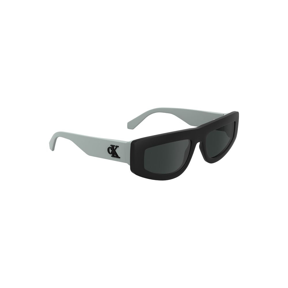 Calvin Klein Black Bio Based Fabric Sunglasses