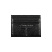 Tommy Hilfiger Black Leather Men Wallet