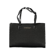 Mario Valentino Black Polyethylene Women Handbag