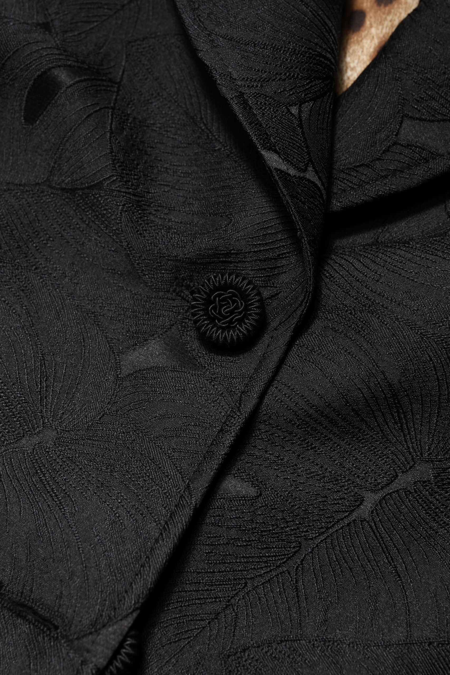 Dolce & Gabbana Black Single Breasted Trench Coat Jacket - ACCEXO