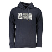Cavalli Class Blue Cotton Men's Sweatshirt