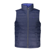 La Martina Blue Polyamide Men Jacket