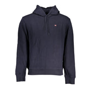 Napapijri Blue Cotton Men Sweatshirt