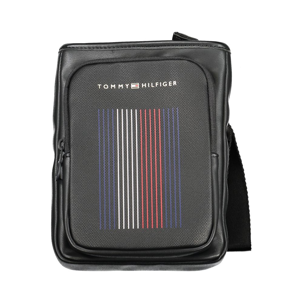 Tommy Hilfiger Black Polyurethane Men Shoulder Bag Main image