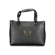 Mario Valentino Black Polyethylene Women Handbag