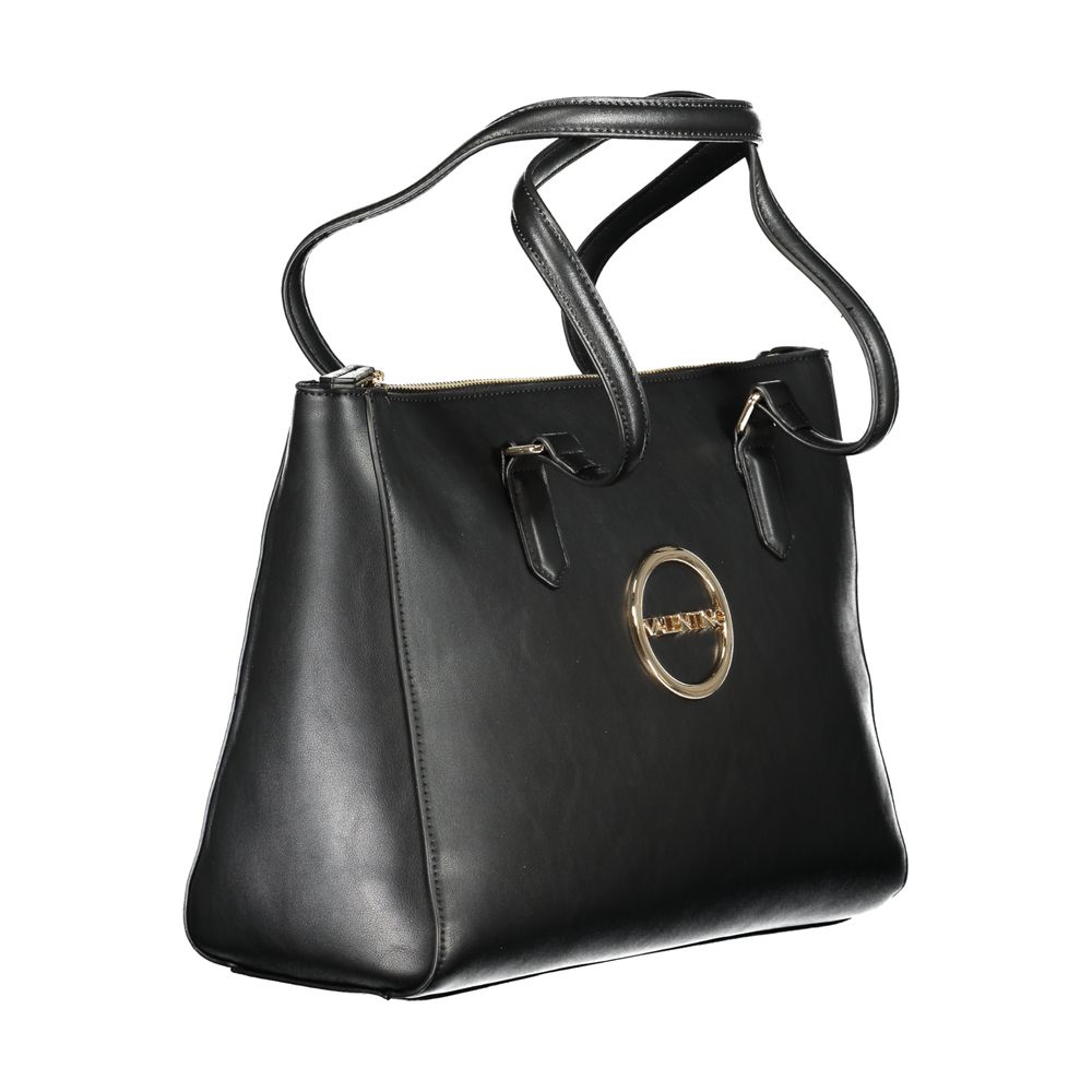 Mario Valentino Black Polyethylene Women Handbag