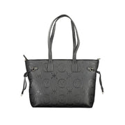 Mario Valentino Black Polyethylene Handbag