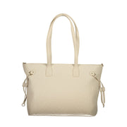 Mario Valentino Beige Polyethylene Handbag