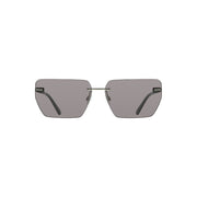Calvin Klein Gray Metal Men Sunglasses