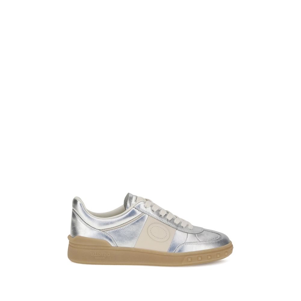 Valentino Garavani Laminated leather Upvillage Sneakers - ACCEXO
