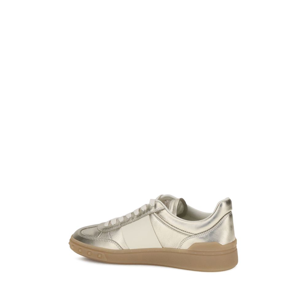 Valentino Garavani Laminated leather Upvillage Sneakers - ACCEXO