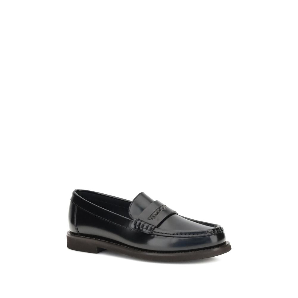 Brunello Cucinelli Leather Loafers - ACCEXO