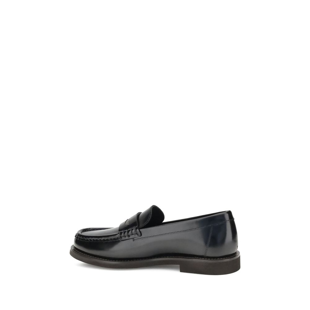 Brunello Cucinelli Leather Loafers - ACCEXO