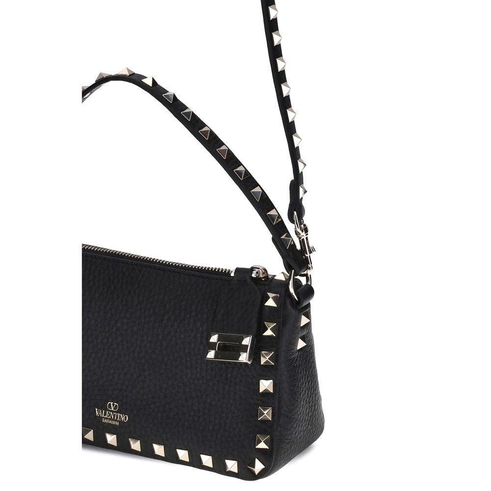 Valentino Garavani Rockstud Zip-Up Shoulder Bag - ACCEXO