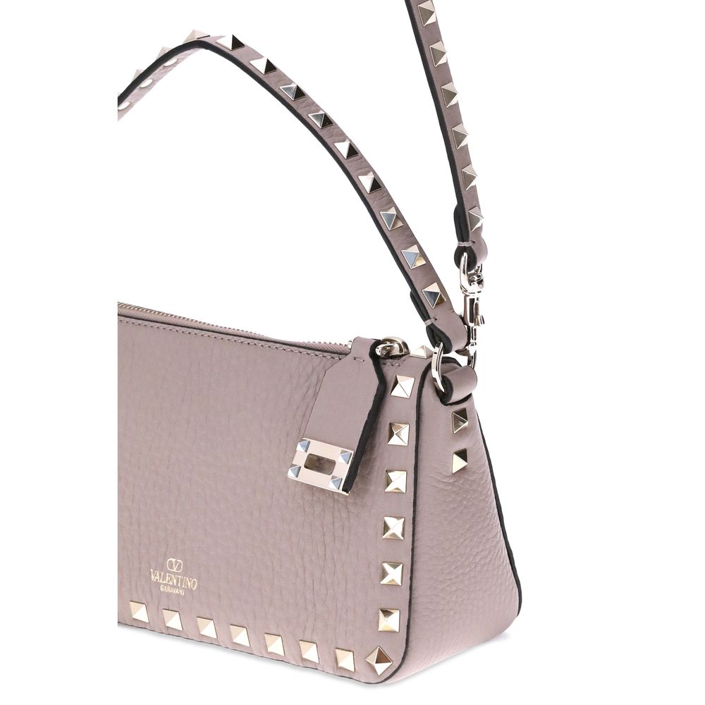 Valentino Garavani Rockstud Zip-Up Shoulder Bag - ACCEXO