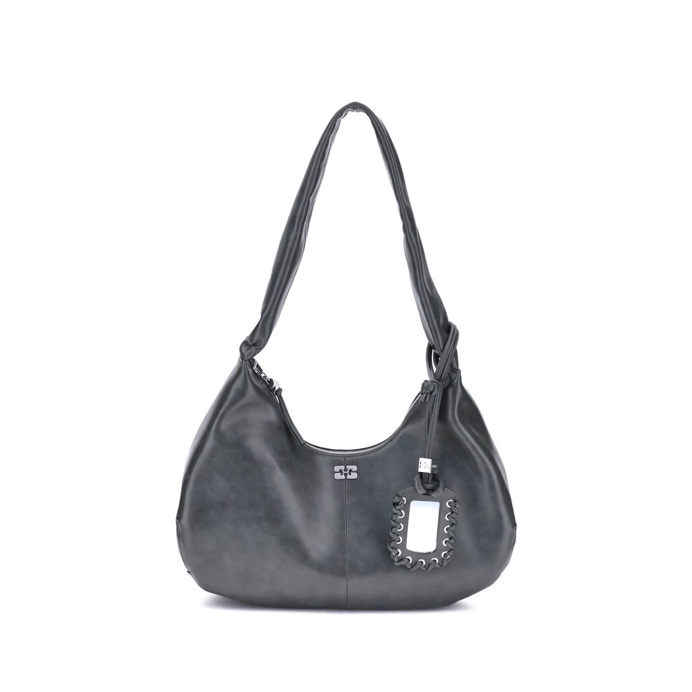 Ganni Medium Hobo Shoulder Bag - ACCEXO