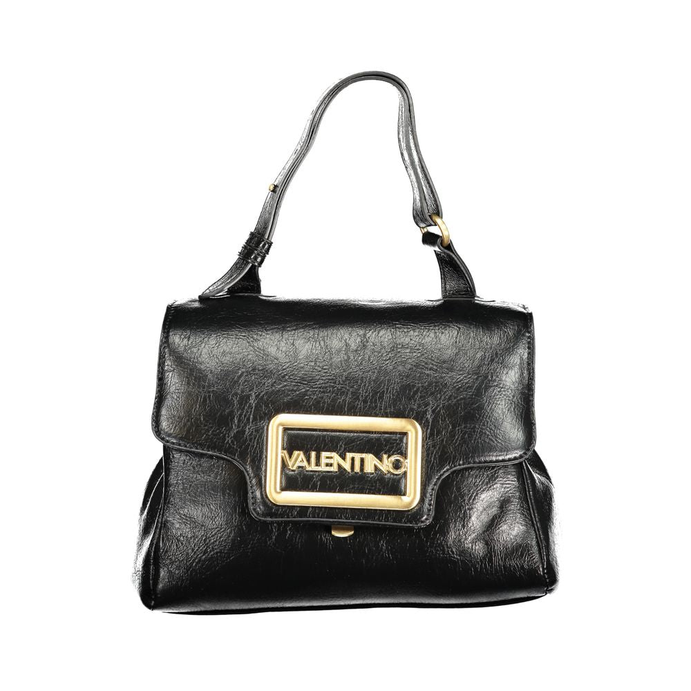 Mario Valentino Black Polyethylene Women Handbag