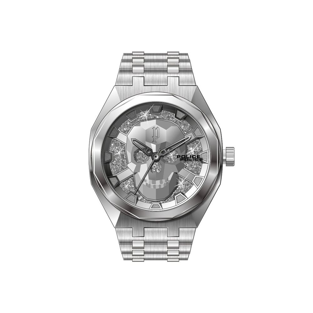 Police Silver Stainless Steel Watch - ACCEXO