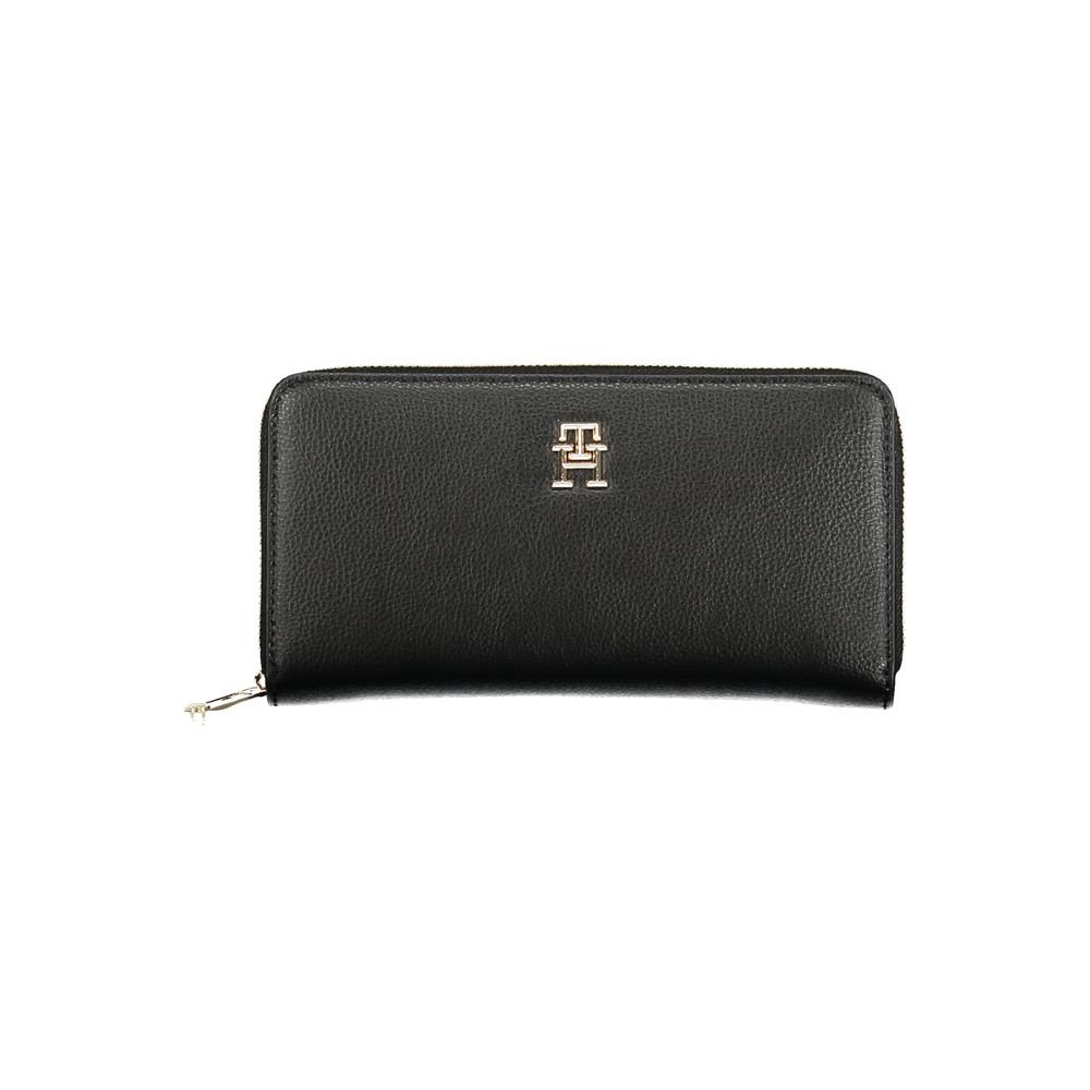 Tommy Hilfiger Black Polyethylene Women Wallet