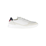 Tommy Hilfiger White Polyester Men Sneaker