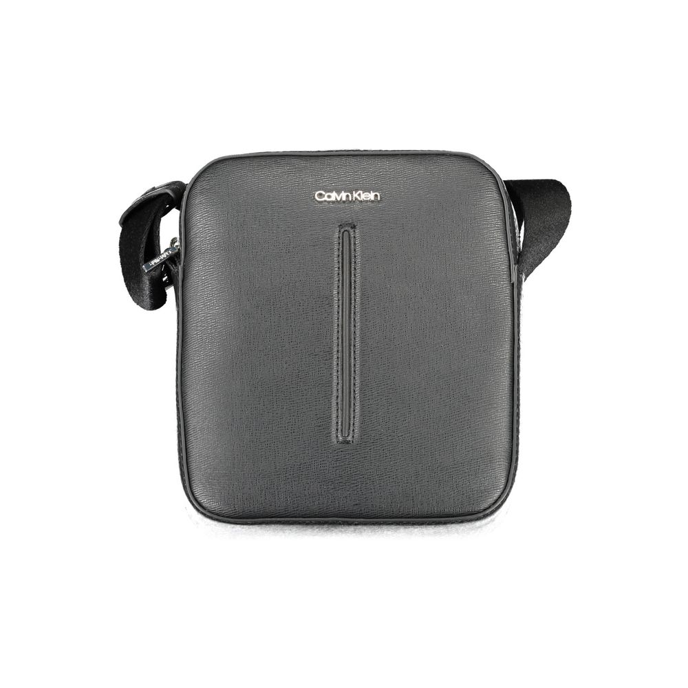 Calvin Klein Black Polyester Men's Shoulder Bag Main image