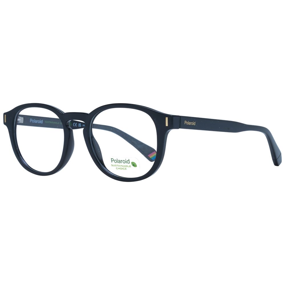 Polaroid Black Unisex Optical Frames - ACCEXO