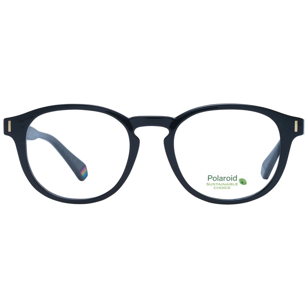 Polaroid Black Unisex Optical Frames - ACCEXO