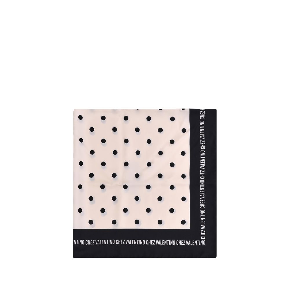 Valentino Garavani Polka dot silk Scarf - ACCEXO