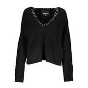 Patrizia Pepe Black Tessuto Women Sweater