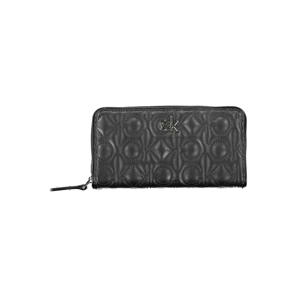 Calvin Klein Black Polyethylene Women Wallet - ACCEXO