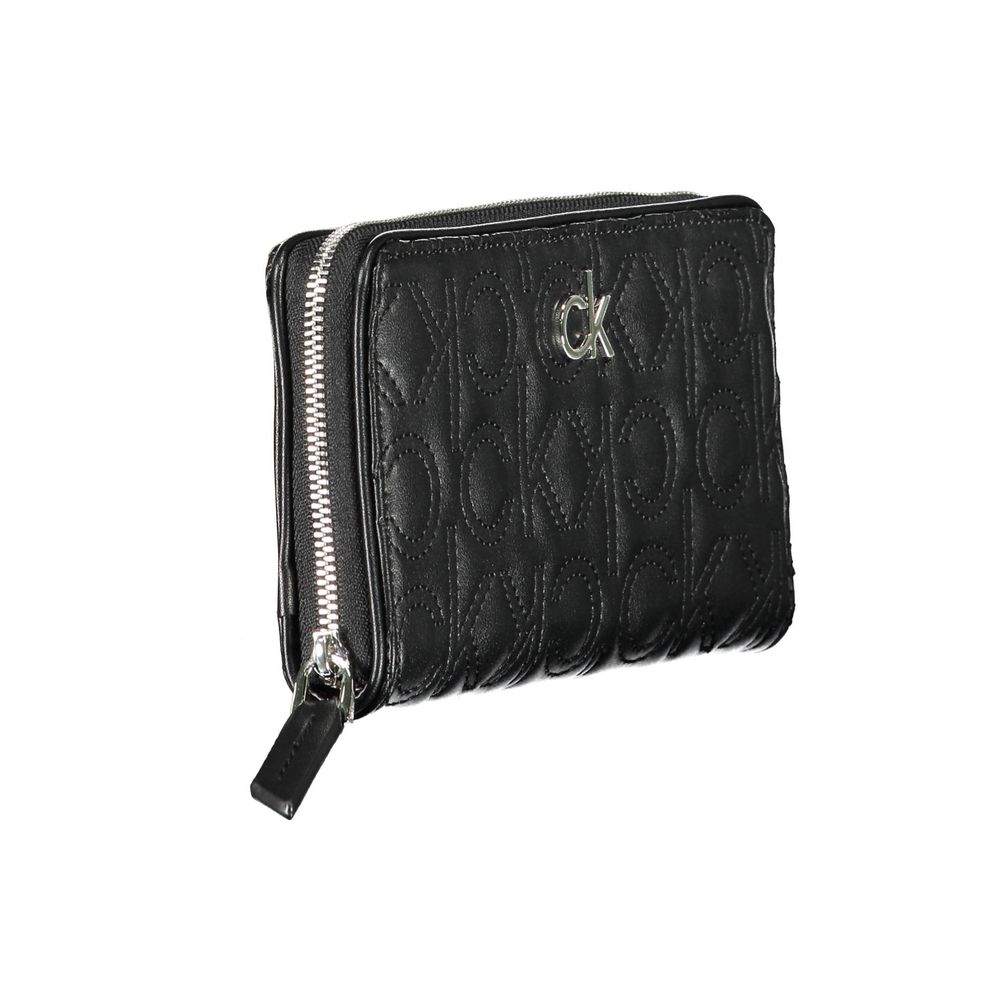 Calvin Klein Black Polyethylene Women Wallet - ACCEXO