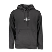 Calvin Klein Black Cotton Men Sweatshirt