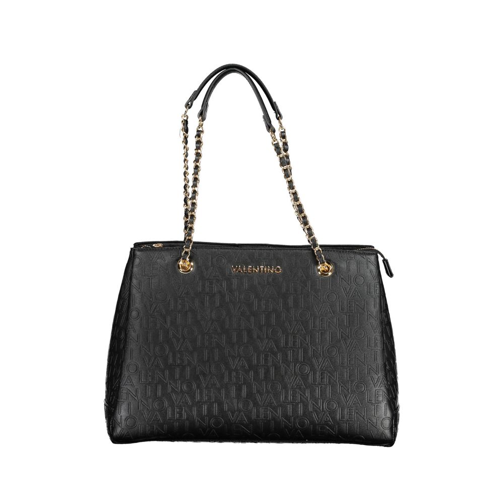 Mario Valentino Black Polyethylene Women Handbag - ACCEXO