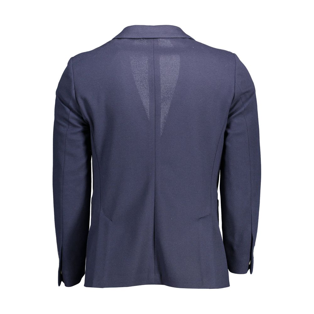 Gant Blu Polyester Men's Jacket Secondary image