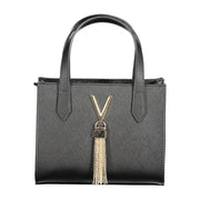 Mario Valentino Black Polyethylene Women Handbag