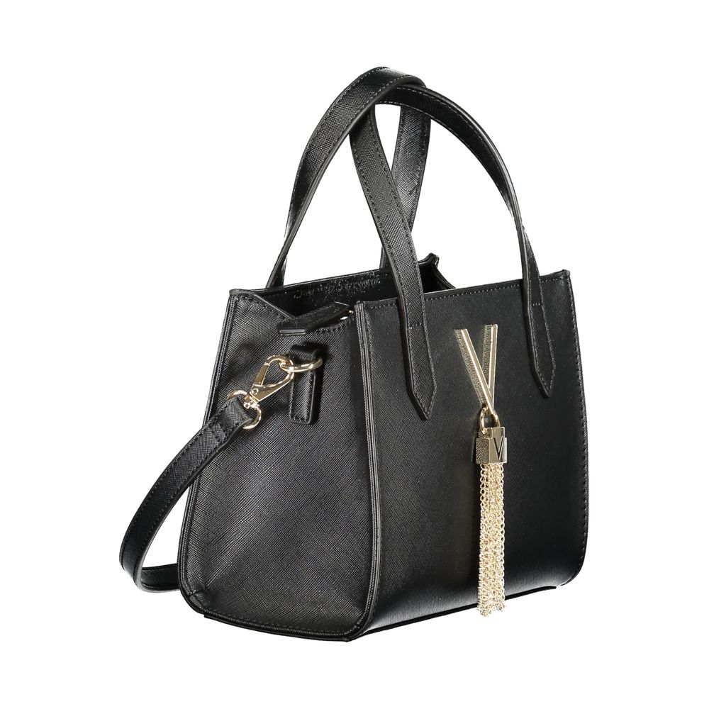Mario Valentino Black Polyethylene Women Handbag