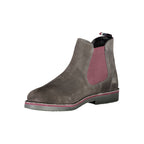 U.S. POLO ASSN. Grigio Leather Men Ankle Boot