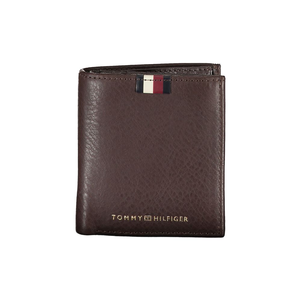 Tommy Hilfiger Brown Leather Wallet - ACCEXO