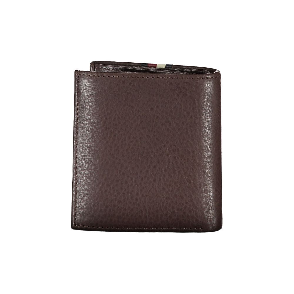 Tommy Hilfiger Brown Leather Wallet - ACCEXO