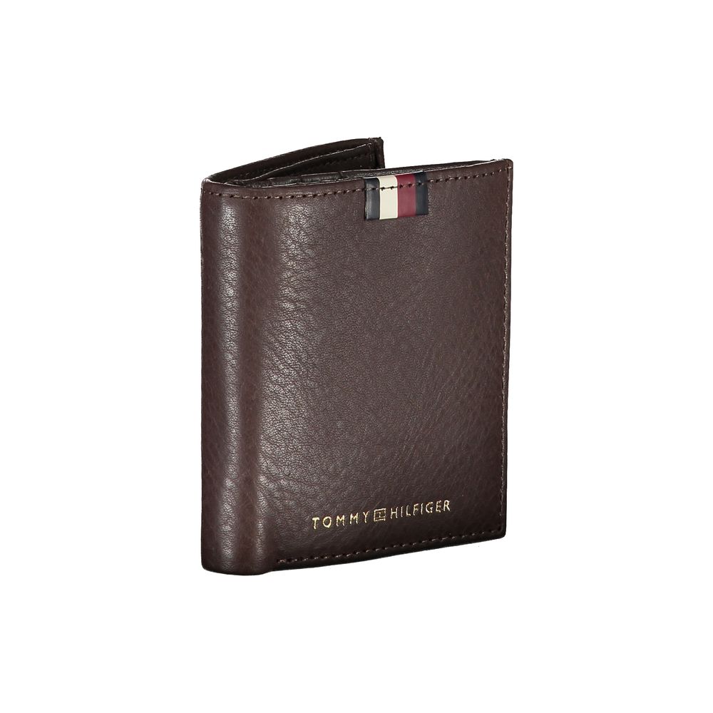 Tommy Hilfiger Brown Leather Wallet - ACCEXO