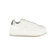 Calvin Klein White Leather Women Sneaker