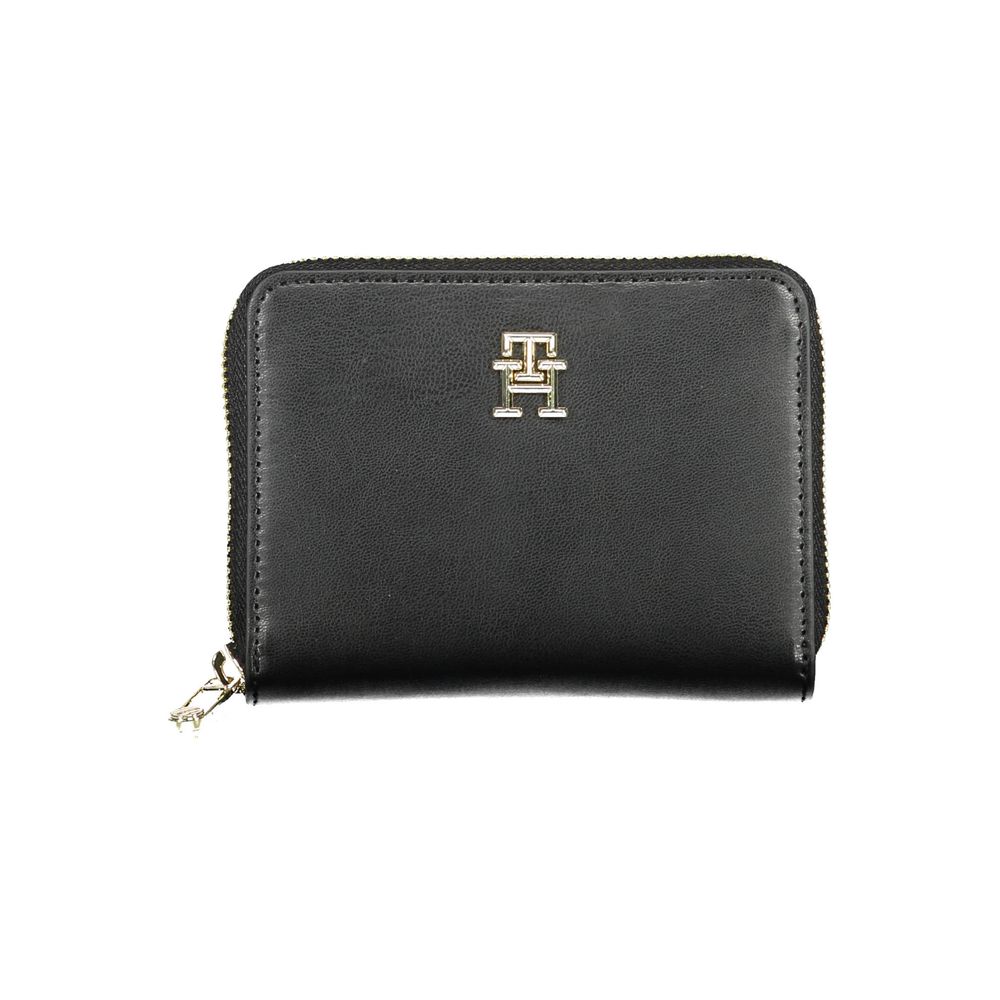 Tommy Hilfiger Black Polyethylene Wallet - ACCEXO