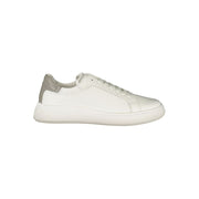 Calvin Klein White Polyester Sneaker