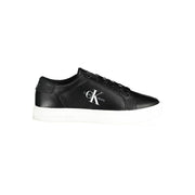 Calvin Klein Black Polyester Men Sneaker