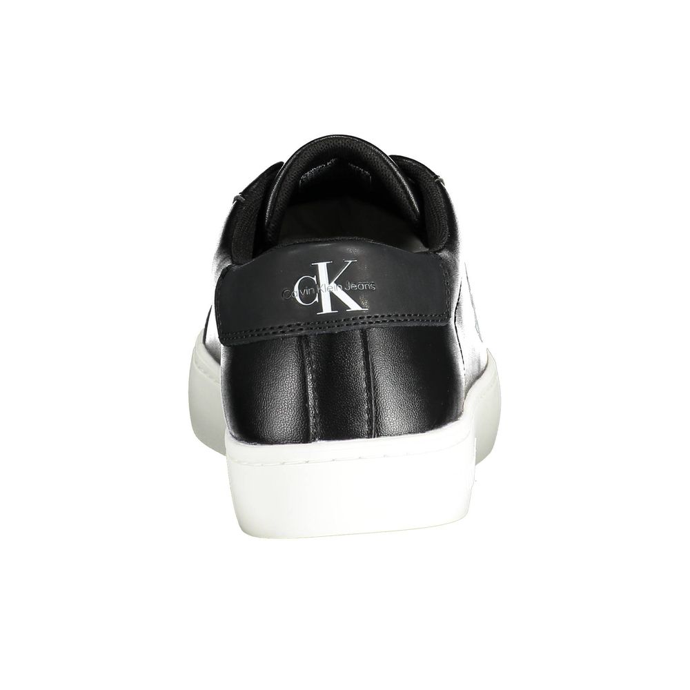 Calvin Klein Black Polyester Men Sneaker
