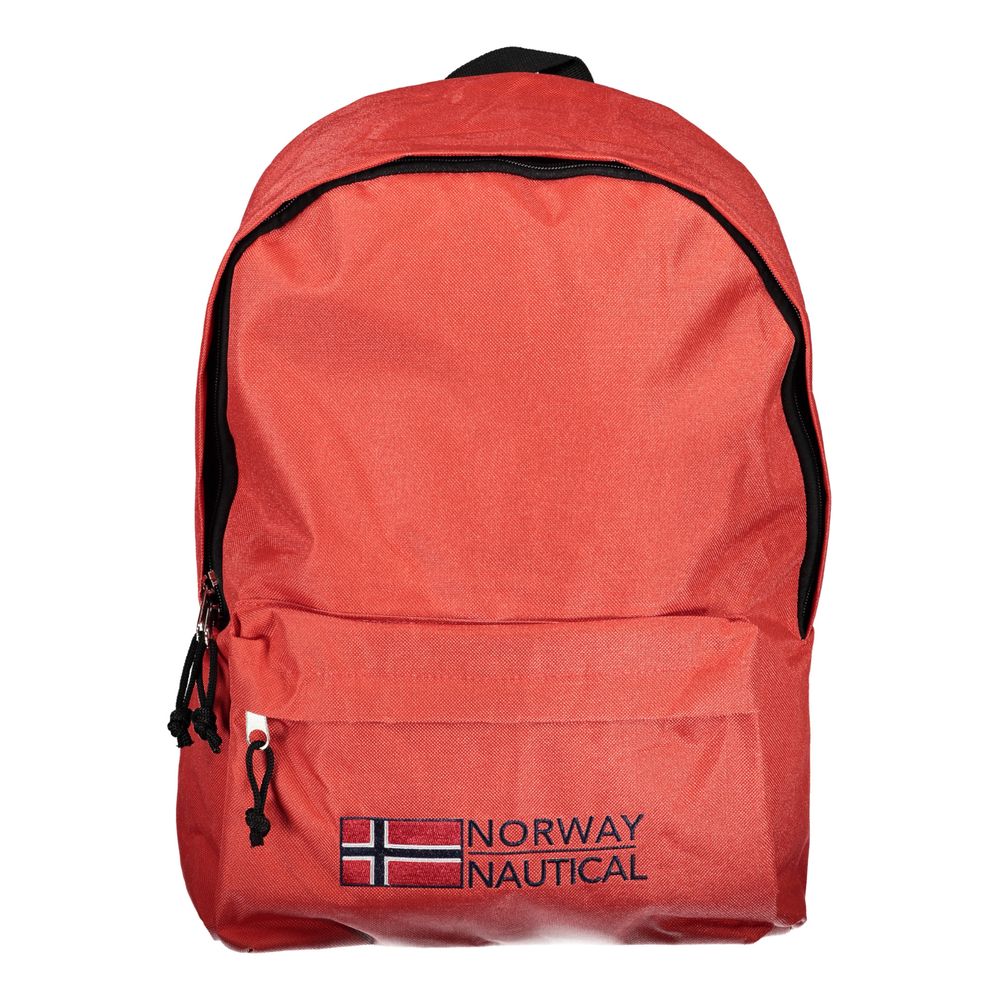 Norway 1963 Rosso Polyester Men Backpack Main image