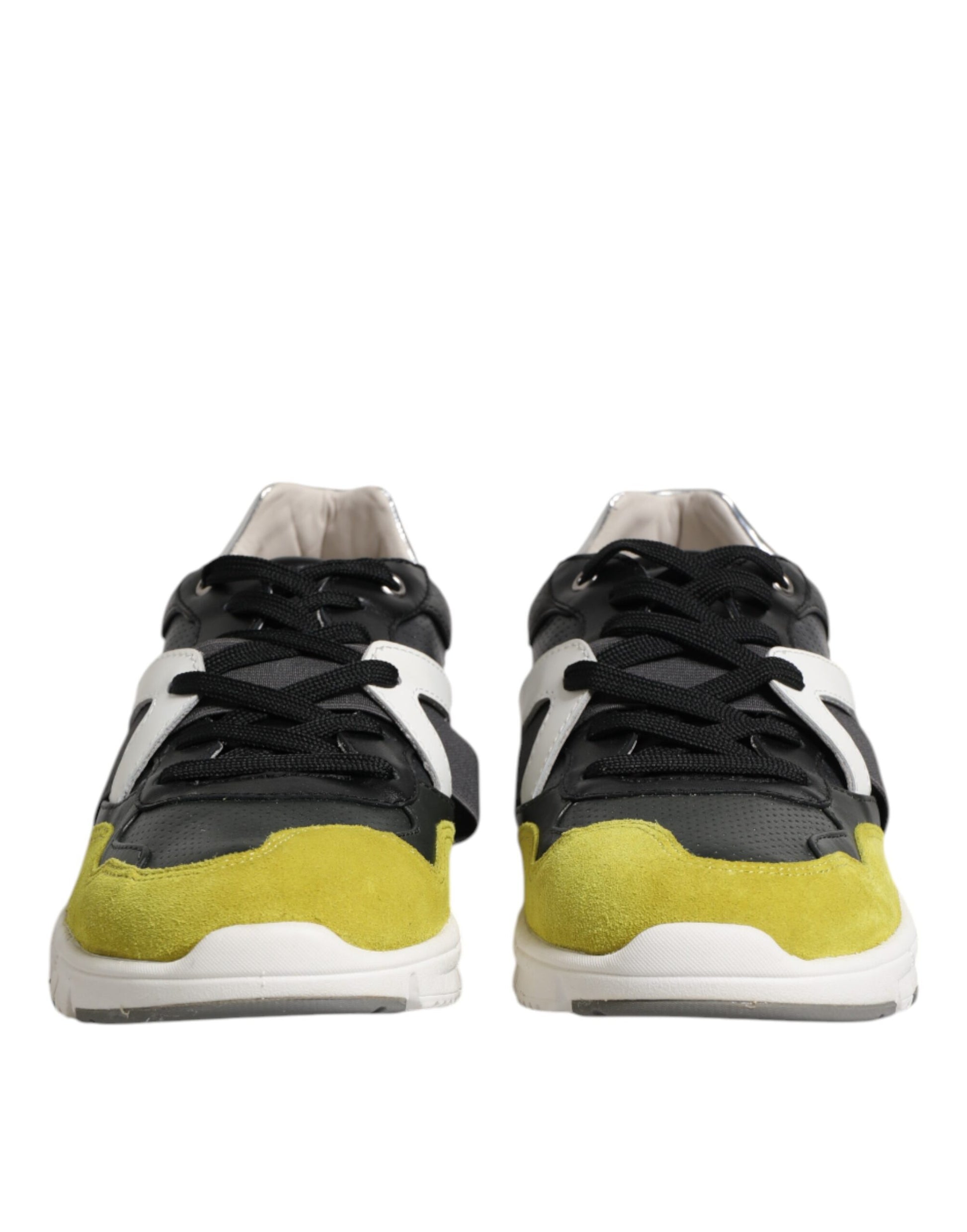 Dolce & Gabbana Multicolor Lace Up Low Top Men Sneakers Shoes - ACCEXO