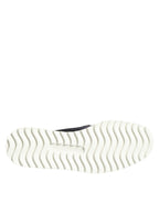 Dolce & Gabbana Black Tropical Slip On Men Sneakers Shoes - ACCEXO